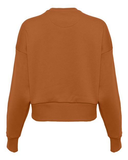 Next Level 9087 - Women's Heavyweight Crewneck Sweatshirt - Clay