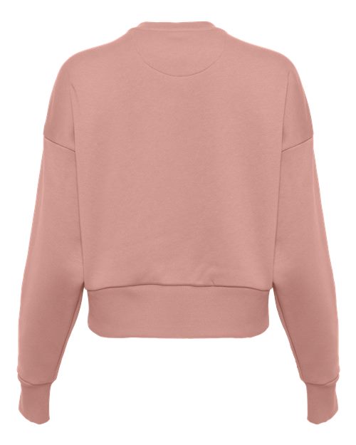 Next Level 9087 - Women's Heavyweight Crewneck Sweatshirt - Desert Pink