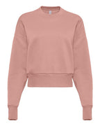 Next Level 9087 - Women's Heavyweight Crewneck Sweatshirt - Desert Pink