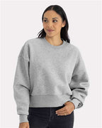 Next Level 9087 - Women's Heavyweight Crewneck Sweatshirt - Heather Grey