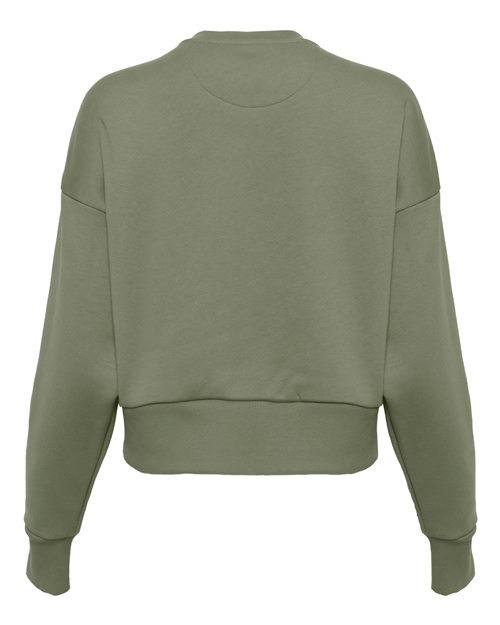 Next Level 9087 - Women's Heavyweight Crewneck Sweatshirt - Light Olive