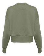 Next Level 9087 - Women's Heavyweight Crewneck Sweatshirt - Light Olive