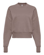 Next Level 9087 - Women's Heavyweight Crewneck Sweatshirt - Shiitake