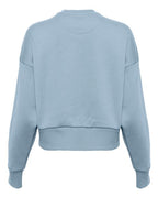 Next Level 9087 - Women's Heavyweight Crewneck Sweatshirt - Stonewash Denim