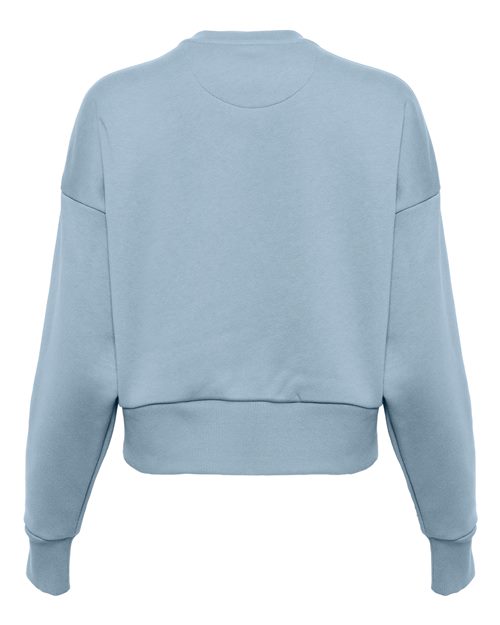 Next Level 9087 - Women's Heavyweight Crewneck Sweatshirt - Stonewash Denim