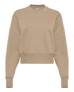 Next Level 9087 - Women's Heavyweight Crewneck Sweatshirt - Tan