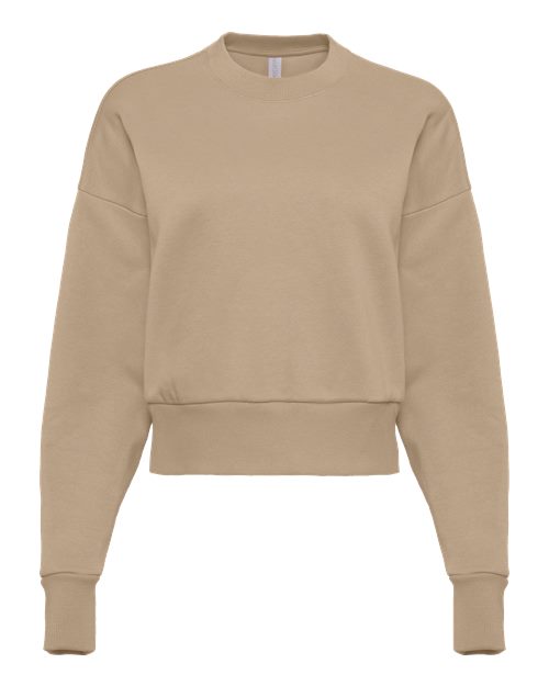 Next Level 9087 - Women's Heavyweight Crewneck Sweatshirt - Tan