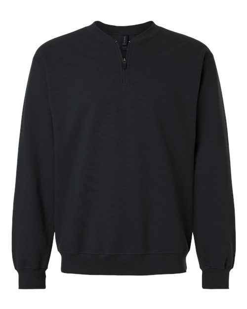 Gildan SF008 - Unisex Softstyle Midweight 1/4 Zip Sweatshirt