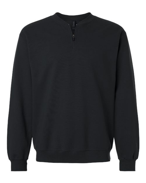 Gildan SF008 - Unisex Softstyle® Midweight Quarter-Zip Sweatshirt