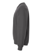 Gildan SF008 - Unisex Softstyle Midweight 1/4 Zip Sweatshirt - Charcoal
