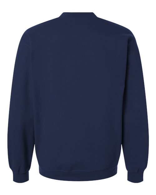 Gildan SF008 - Unisex Softstyle Midweight 1/4 Zip Sweatshirt - Navy