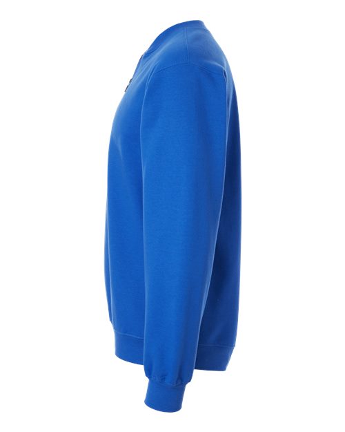 Gildan SF008 - Unisex Softstyle Midweight 1/4 Zip Sweatshirt - Royal