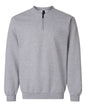 Gildan SF008 - Unisex Softstyle Midweight 1/4 Zip Sweatshirt - Sport Grey