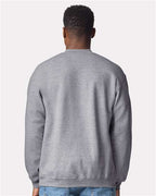 Gildan SF008 - Unisex Softstyle Midweight 1/4 Zip Sweatshirt - Sport Grey