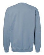 Gildan SF008 - Unisex Softstyle Midweight 1/4 Zip Sweatshirt - Stone Blue