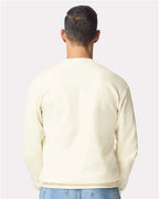 Gildan SF008 - Unisex Softstyle Midweight 1/4 Zip Sweatshirt - Off White