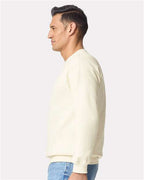 Gildan SF008 - Unisex Softstyle Midweight 1/4 Zip Sweatshirt - Off White