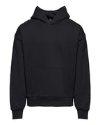 Next Level 9307 - Unisex Heavyweight Fleece Hoodie Sweatshirt - Black