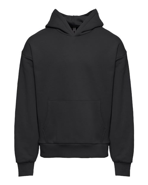 Next Level 9307 - Unisex Heavyweight Fleece Hoodie Sweatshirt - Graphite Black