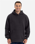 Next Level 9307 - Unisex Heavyweight Fleece Hoodie Sweatshirt - Graphite Black