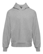 Next Level 9307 - Unisex Heavyweight Fleece Hoodie Sweatshirt - Heather Grey