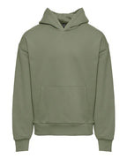 Next Level 9307 - Unisex Heavyweight Fleece Hoodie Sweatshirt - Light Olive