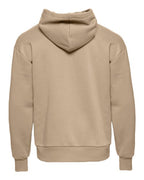 Next Level 9307 - Unisex Heavyweight Fleece Hoodie Sweatshirt - Tan