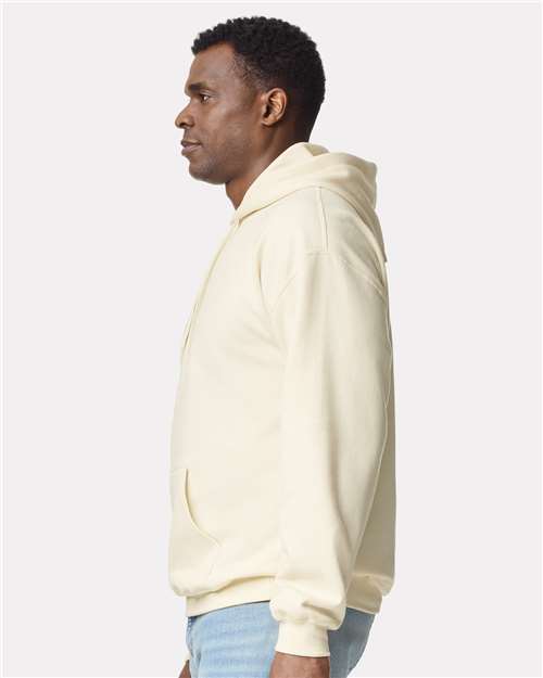 Gildan SF500 - Unisex Softstyle Midweight Hooded Sweatshirt - Off White