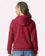 Gildan SF500 - Unisex Softstyle Midweight Hooded Sweatshirt - Cardinal