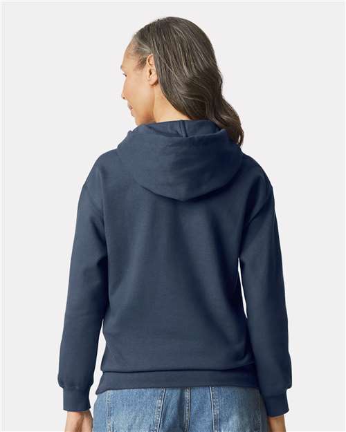 Gildan SF500 - Unisex Softstyle Midweight Hooded Sweatshirt - Blue Dusk