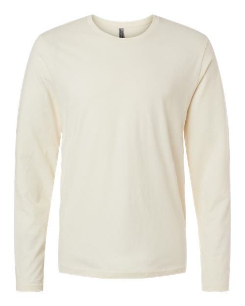 Next Level 3601 - Unisex Cotton Long Sleeve T-Shirt - Natural