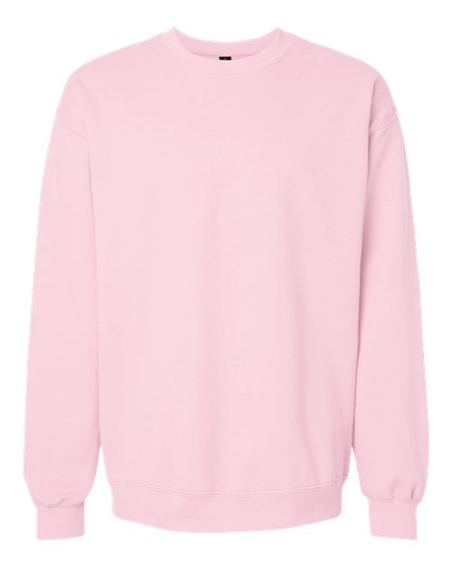 Gildan SF000 - Unisex Softstyle Midweight Crewneck Sweatshirt - Light Pink