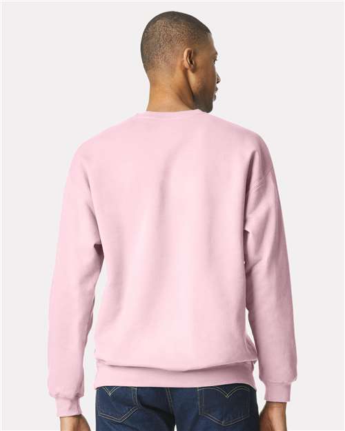 Gildan SF000 - Unisex Softstyle Midweight Crewneck Sweatshirt - Light Pink