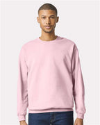 Gildan SF000 - Unisex Softstyle Midweight Crewneck Sweatshirt - Light Pink