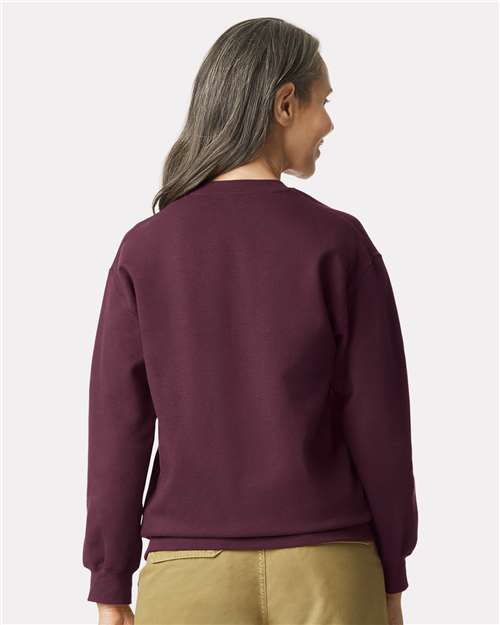 Gildan SF000 - Unisex Softstyle Midweight Crewneck Sweatshirt - Maroon