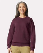 Gildan SF000 - Unisex Softstyle Midweight Crewneck Sweatshirt - Maroon
