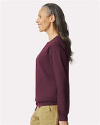 Gildan SF000 - Unisex Softstyle Midweight Crewneck Sweatshirt - Maroon