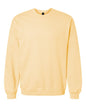 Gildan SF000 - Unisex Softstyle Midweight Crewneck Sweatshirt - Yellow Haze