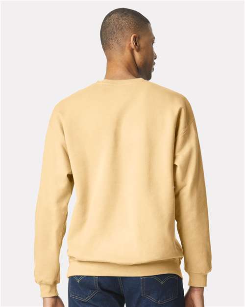 Gildan SF000 - Unisex Softstyle Midweight Crewneck Sweatshirt - Yellow Haze