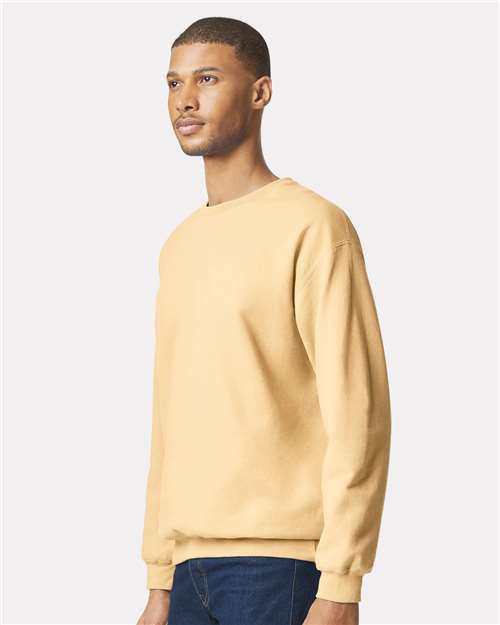Gildan SF000 - Unisex Softstyle Midweight Crewneck Sweatshirt - Yellow Haze