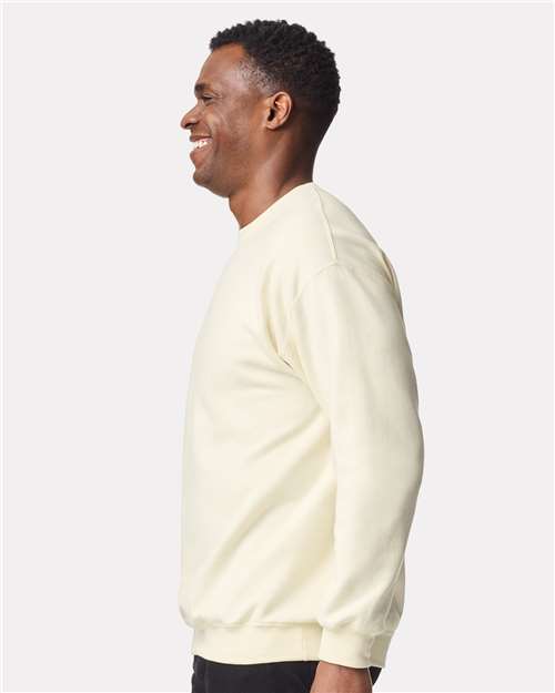 Gildan SF000 - Unisex Softstyle Midweight Crewneck Sweatshirt - Off White