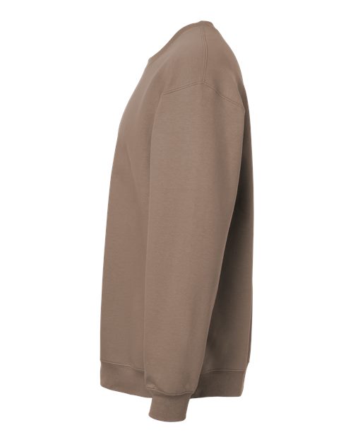 Gildan SF000 - Unisex Softstyle Midweight Crewneck Sweatshirt - Brown Savana