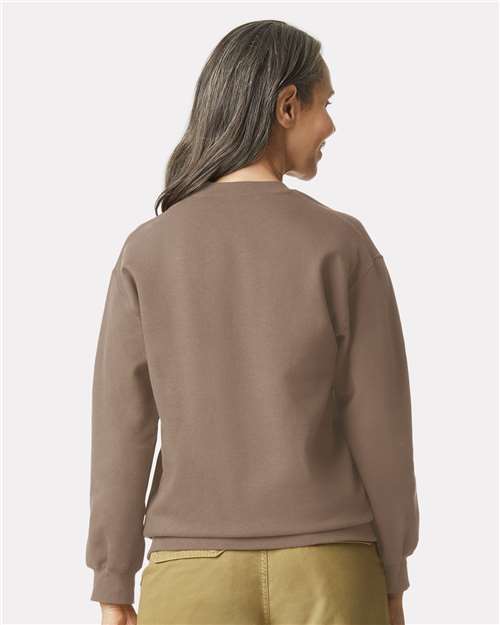 Gildan SF000 - Unisex Softstyle Midweight Crewneck Sweatshirt - Brown Savana