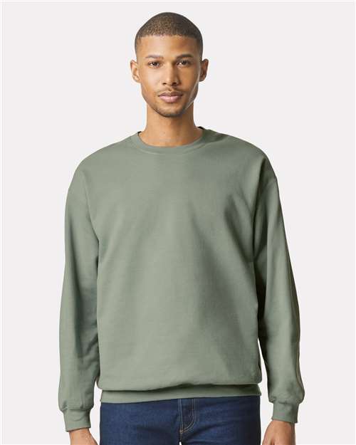 Gildan SF000 - Unisex Softstyle Midweight Crewneck Sweatshirt - Sage