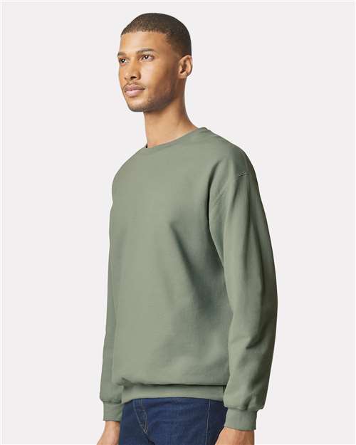 Gildan SF000 - Unisex Softstyle Midweight Crewneck Sweatshirt - Sage