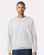 Gildan SF000 - Unisex Softstyle Midweight Crewneck Sweatshirt - Ash