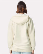 Gildan SF600 - Unisex Softstyle Full-Zip Hooded Sweatshirt - Off White