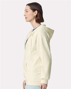 Gildan SF600 - Unisex Softstyle Full-Zip Hooded Sweatshirt - Off White