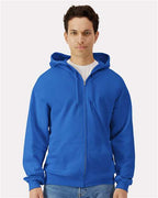 Gildan SF600 - Unisex Softstyle Full-Zip Hooded Sweatshirt - Royal