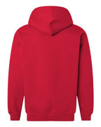 Gildan SF600 - Unisex Softstyle Full-Zip Hooded Sweatshirt - Red